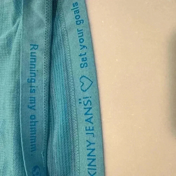 Lululemon swiftly long sleeve athletic tee blue/green size 6 - Picture 7 of 9